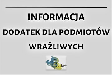 Informacja o możliwości uzyskania wsparcia finansowego na ogrzewanie dla podmiotów wrażliwych